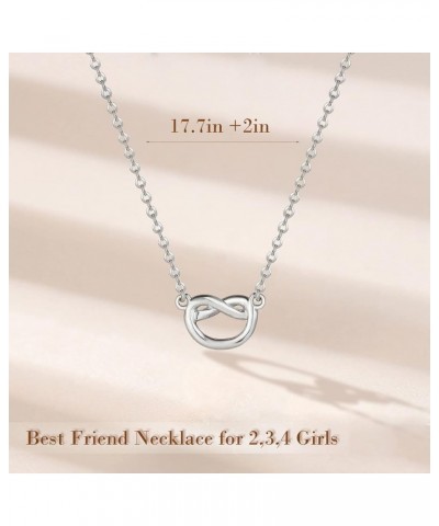 Best Friend Necklace Gifts for Women Friendship Necklaces for 2/3/4/5 Gifts Bff Friends Sisters Bestie Necklace Birthday Jewe...