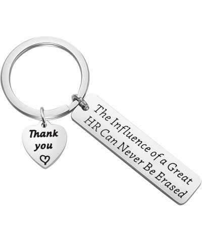 HR Gift The Influence of a Great HR Can Never Be Erased Keychain HR Director Jewelry Thank You Gift Hr $10.09 Pendants