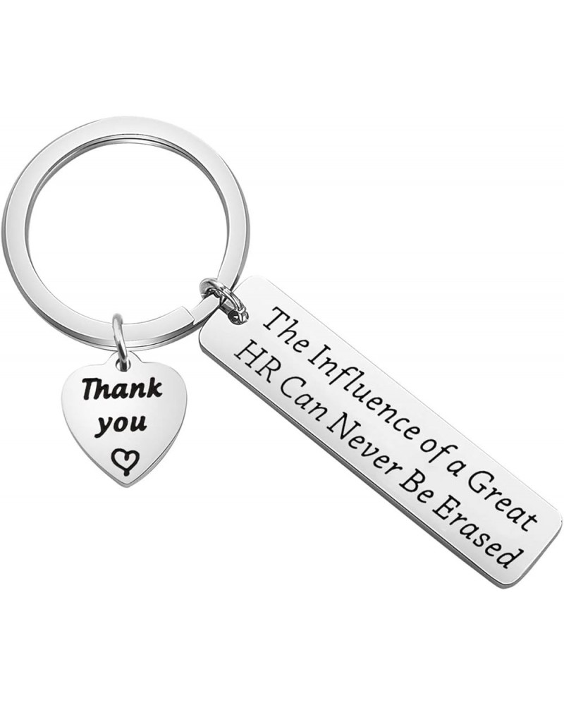 HR Gift The Influence of a Great HR Can Never Be Erased Keychain HR Director Jewelry Thank You Gift Hr $10.09 Pendants