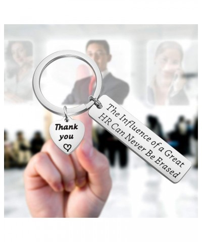 HR Gift The Influence of a Great HR Can Never Be Erased Keychain HR Director Jewelry Thank You Gift Hr $10.09 Pendants