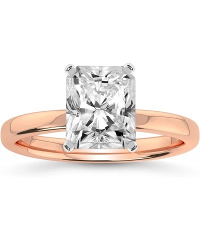 1 Carat - 5 Carat | IGI Certified Lab Grown Diamond Engagement Ring | 14K Or 18K in White, Yellow Or Rose Gold | Four-Prong S...