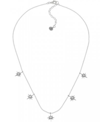 'Bright Future' Sterling Silver Cubic Zirconia Necklace, 18" + 2 $30.00 Necklaces