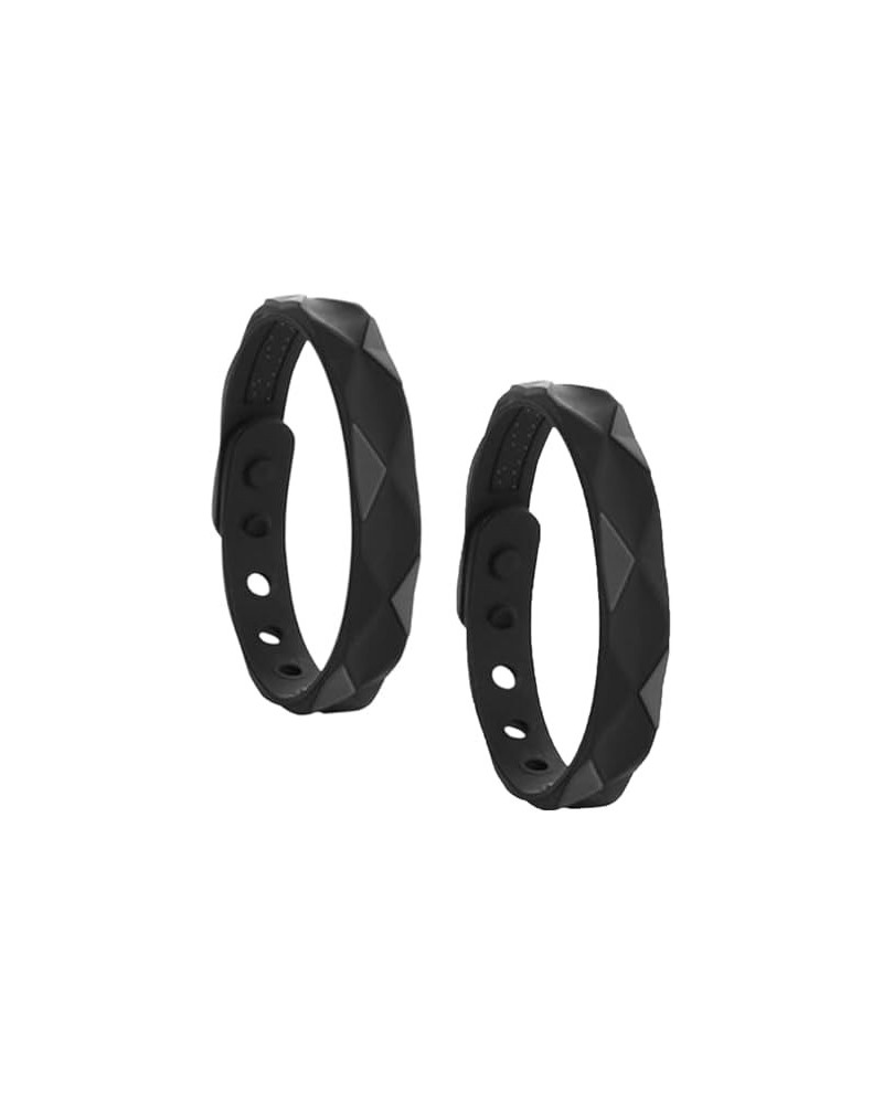 Geekran Sugarreg Bangle, Bangle, Sugarreg Bangle, Bangle for Men and Women Black-2PCS $10.20 Bracelets