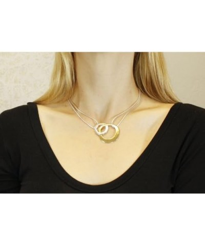 Interlocking Rings Necklace $34.84 Necklaces